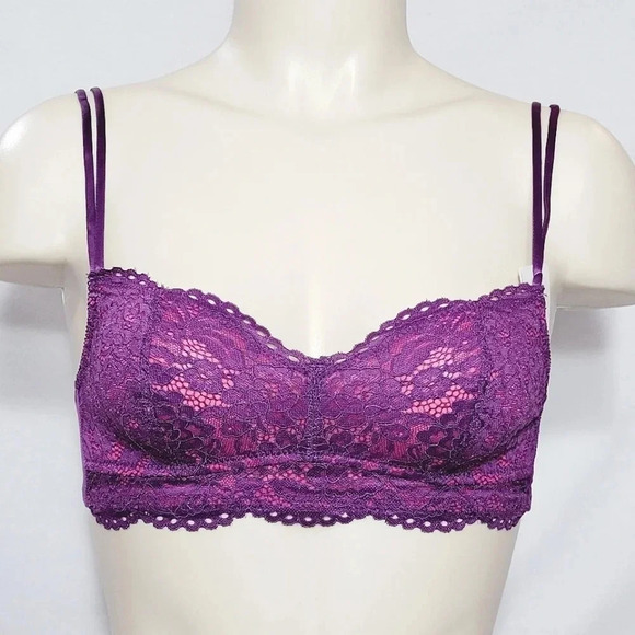 XS X-SMALL‎ b.tempt'd by Wacoal 910244 Ciao Bella Lace Bralette NWT - Picture 1 of 3